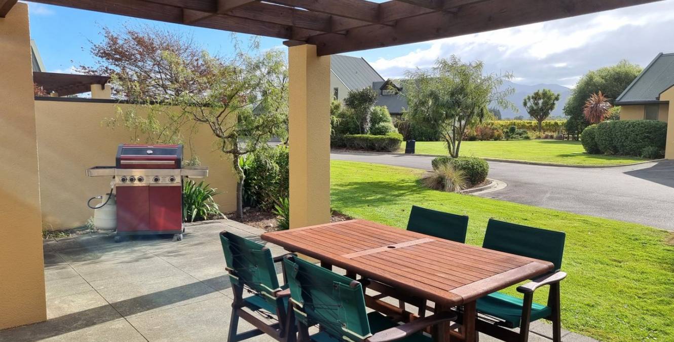 Two Bedroom Lodge Patio View